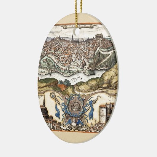 Toledo Spanje 1566 Keramisch Ornament (Links)