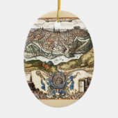 Toledo Spanje 1566 Keramisch Ornament (Voorkant)