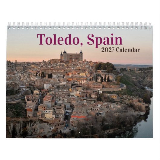 Toledo, Spanje 2026 Agenda Kalender (Hoes)
