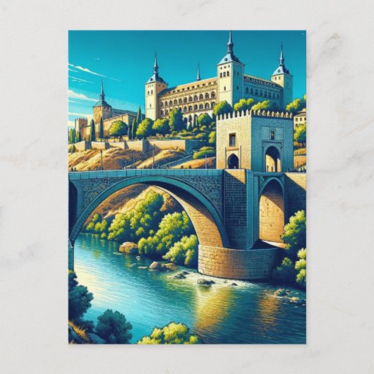 Toledo Spanje Briefkaart (Voorkant)