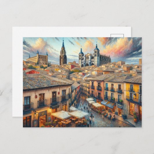 Toledo Spanje Briefkaart (Voorkant / Achterkant)