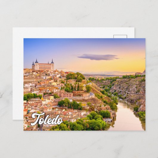 Toledo, Spanje Briefkaart (Voorkant / Achterkant)