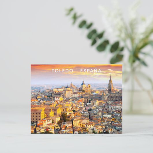 Toledo Spanje briefkaart 3 (Staand voorkant)