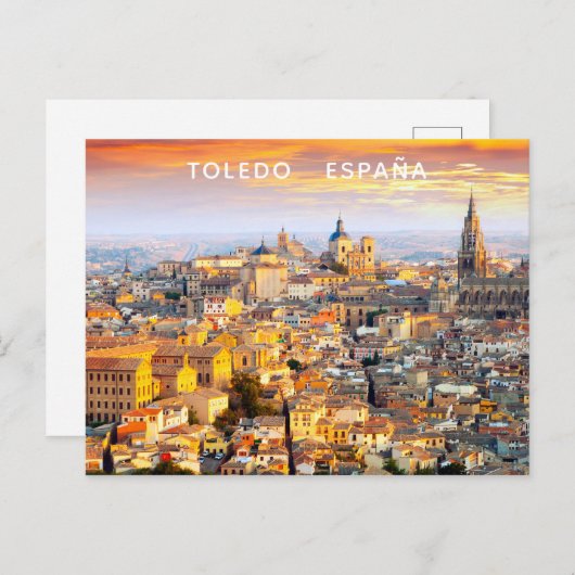 Toledo Spanje briefkaart 3 (Voorkant / Achterkant)
