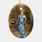 Toledo, Spanje - kerstboomversiering Keramisch Ornament (Achterkant)