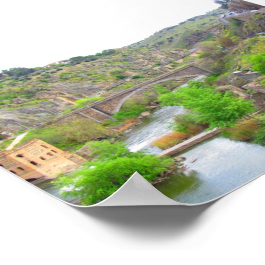 Toledo Spanje Poster (Hoek)