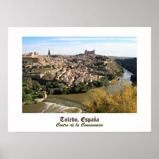 Toledo Spanje Poster (Voorkant)