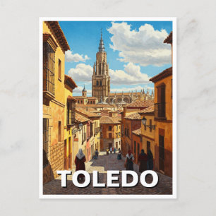 Toledo Spanje Reizen Briefkaart