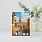Toledo Spanje Reizen Briefkaart (Staand voorkant)