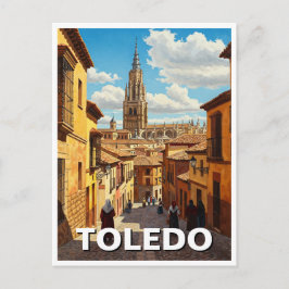 Toledo Spanje Reizen Briefkaart