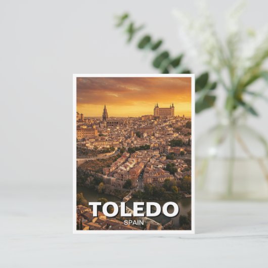 Toledo Spanje Reizen Briefkaart (Staand voorkant)