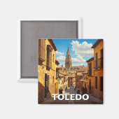 Toledo Spanje Reizen Magneet (Voorkant / Achterkant)