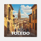 Toledo Spanje Reizen Magneet (Voorkant)