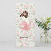 Tolerable - Jane Austen Bloemen Bladwijzer Feestdagenkaart (Staand voorkant)