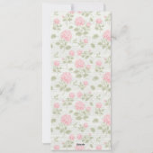 Tolerable - Jane Austen Bloemen Bladwijzer Feestdagenkaart (Achterkant)