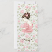 Tolerable - Jane Austen Bloemen Bladwijzer Feestdagenkaart (Voorkant)