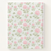 Tolerable - Jane Austen Floral  Notitieboek (Achterkant)