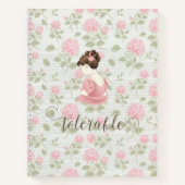 Tolerable - Jane Austen Floral  Notitieboek (Voorkant)