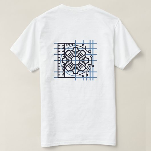 Tolerances Don’t Lie | Mechanical Engineer T-Shirt (Design achterkant)