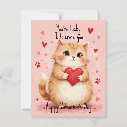 💘🐈Tolerant de uwe Feestdagenkaart (Voorkant)