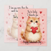 💘🐈Tolerant de uwe Feestdagenkaart (Voorkant / Achterkant)