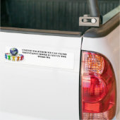 TOLERANTIE EN EENHEID BUMPERSTICKER (Op Truck)