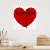 Tolerantie Poster (Keuken)