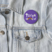 TOLERANTIE T-shirt Ronde Button 5,7 Cm (In situ)