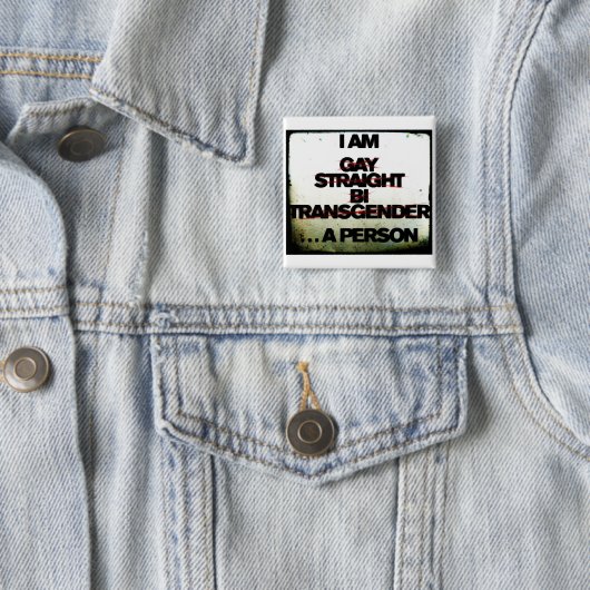 Tolerantie Vierkante Button 5,1 Cm (In situ)