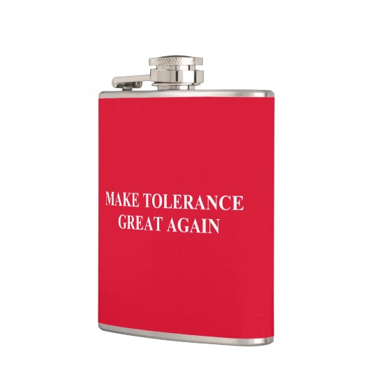 Tolerantie weer geweldig heupfles (Links)