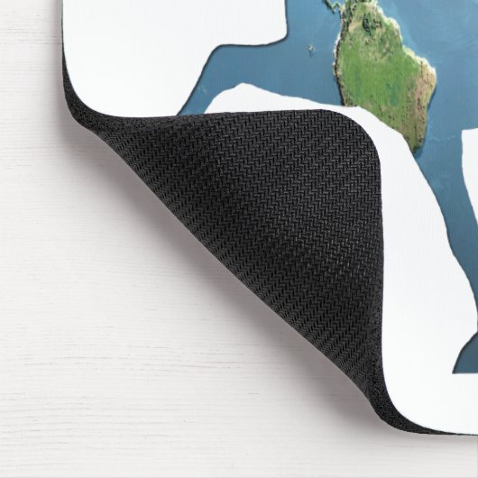 Tolheffing op de wereld muismat (Hoek)