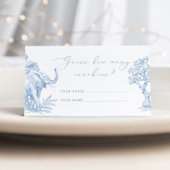 Tolie de jouy Safari Hoeveel crackers Informatiekaartje