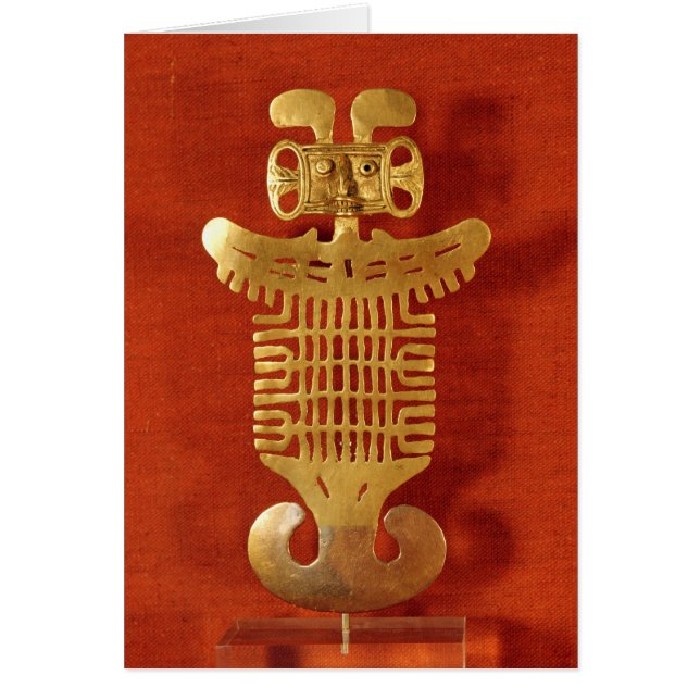 Tolima-sierbloem in de vorm van een menselijk-in-d (Voorkant)