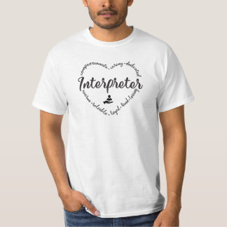 Tolk - ASL Appreciation Gift T-shirt