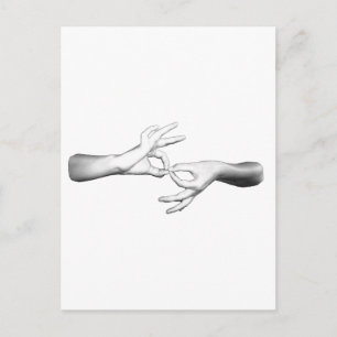 Tolk ASL Briefkaart