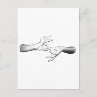 Tolk ASL Briefkaart