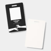 tolk badge (Voor- en achterkant)