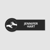 tolk naamplaatje (Voorkant)