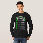 Tolk Uurtarief ASL T-shirt (Voorkant volledig)