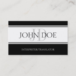 Tolk/Vertaalstrip W/W Visitekaartje