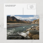 Tolkat River, Denali National Park, Alaska Briefkaart (Voorkant / Achterkant)