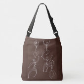 tolkendans crossbody tas (Voorkant)