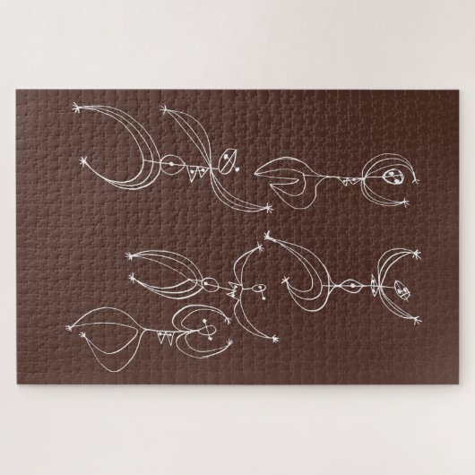 tolkendans legpuzzel (Horizontaal)