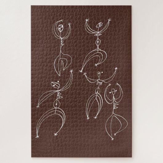 tolkendans legpuzzel (Verticaal)