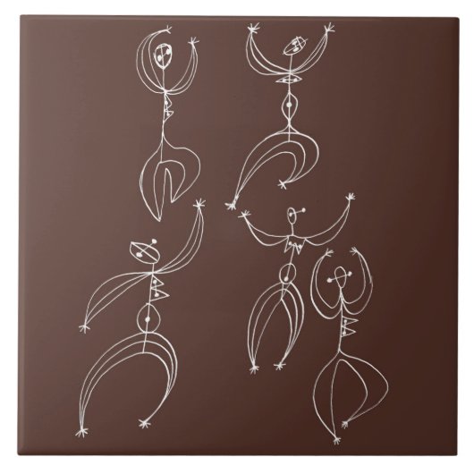 tolkendans tegeltje (Voorkant)