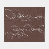 tolkendansdruk fleece deken (Voorkant (Horizontaal))