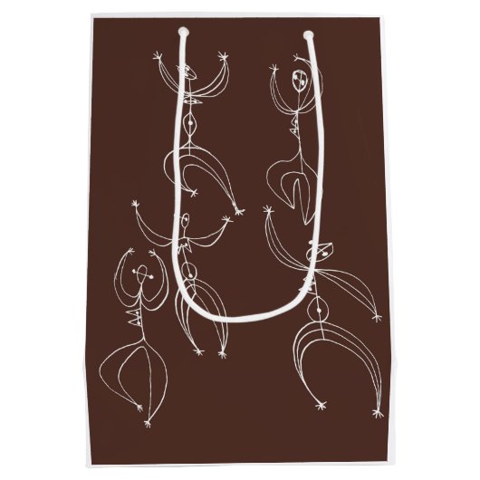 tolkendansdruk medium cadeauzakje (Achterkant)