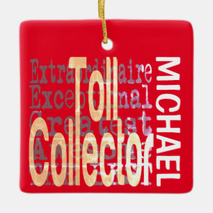 Toll Collector Extraordinaire CUSTOM Keramisch Ornament