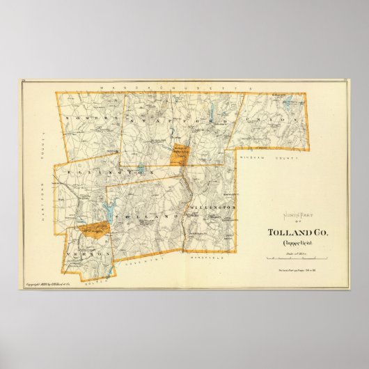 Tolland Co N Poster (Voorkant)