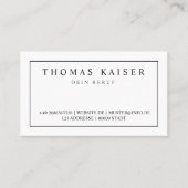 Tolle Visitenkarte für deine Firma Erstellen Visitekaartje (Voorkant)